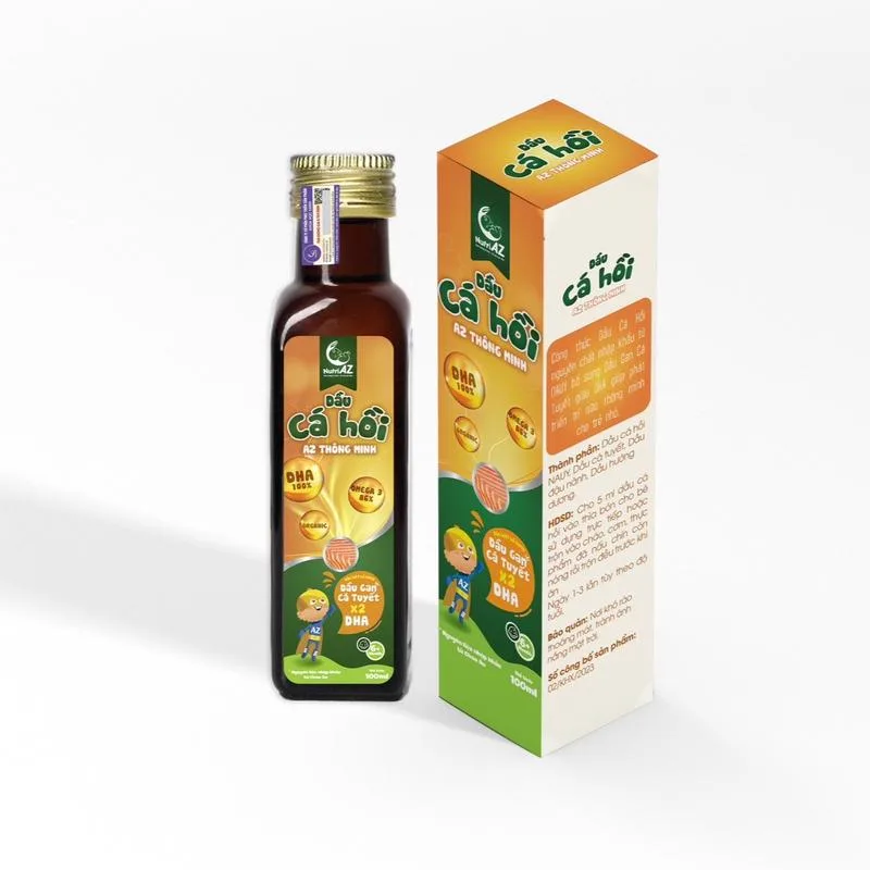 Dầu cá hồi NutriAZ thông minh Dầu cá hồi NutriAZ thông minh