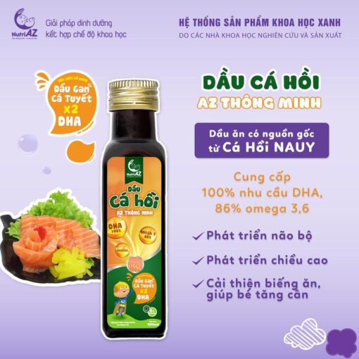 Dầu cá hồi NutriAZ thông minh