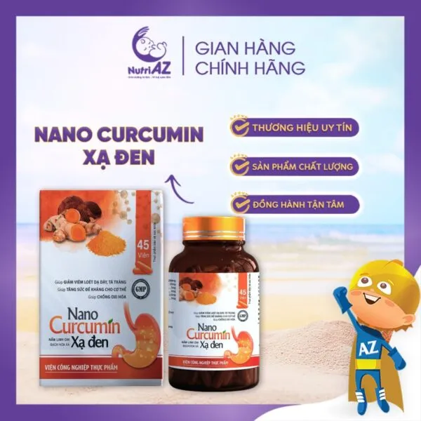 Nano Curcumin Xạ Đen