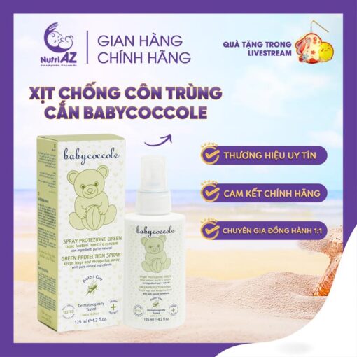 Xịt chống côn trùng cắn Babycoccole