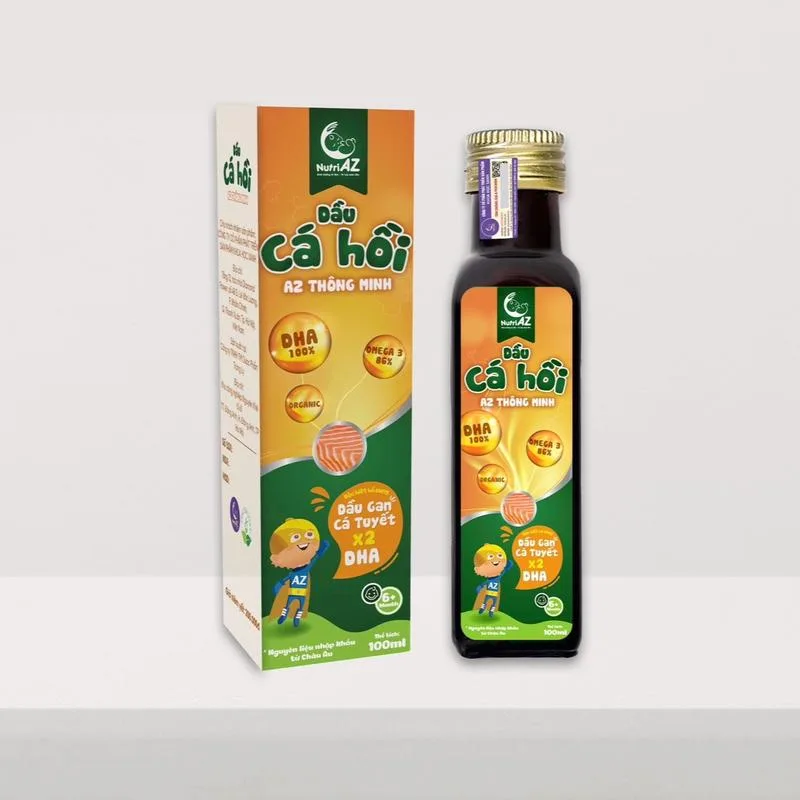 Dầu cá hồi NutriAZ thông minh Dầu cá hồi NutriAZ thông minh