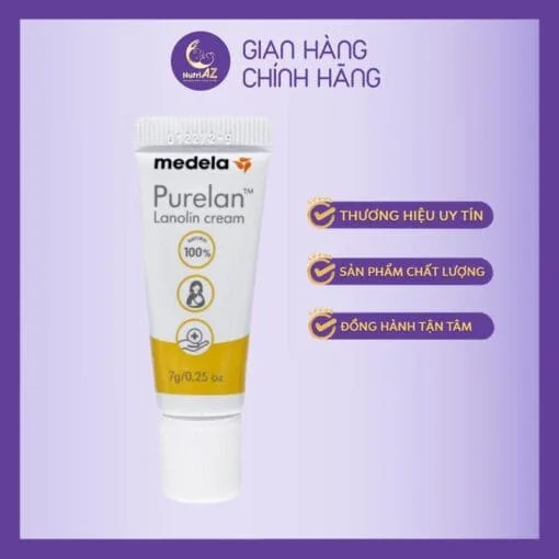 Kem bôi đầu ti cho mẹ Medela Purelan