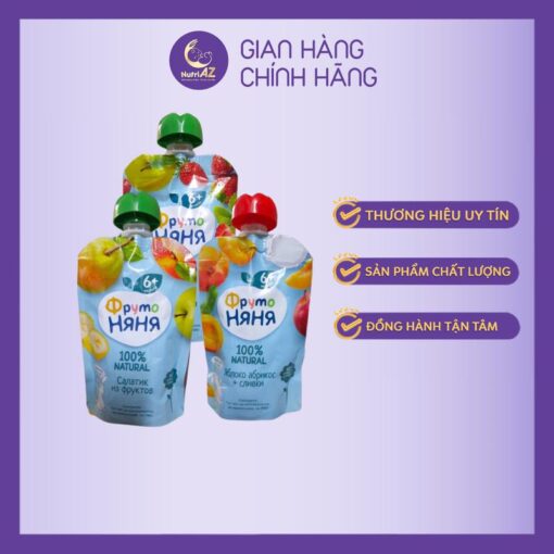 Hoa Quả Nghiền Fruto Nhập khẩu Nga