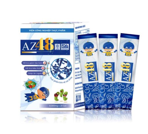 [COMBO ĂN NGON] BỘ SẢN PHẨM 2 MEN AZ48 + KẼM SMART BIBI ZINC GIÚP TRẺ ĂN NGON