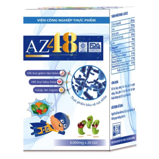 [COMBO ĂN NGON] BỘ SẢN PHẨM 2 MEN AZ48 + KẼM SMART BIBI ZINC GIÚP TRẺ ĂN NGON