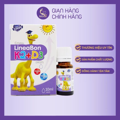 [COMBO CANXI BESTICAL+D3K2 LINEABON] BỘ SẢN PHẨM GIÚP TRẺ CAO LỚN NHẬP KHẨU CHÂU ÂU