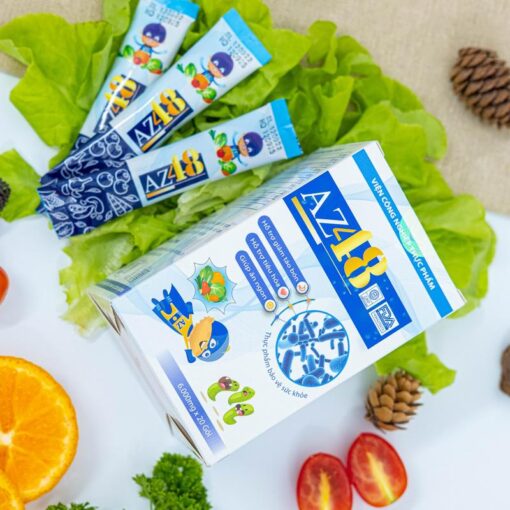 [COMBO MŨM MĨM - TĂNG CÂN] 2 Men Nutri AZ48 + Combo dầu NutriAZ hỗ trợ chăm sóc sức khỏe cho bé, phát triển trí não